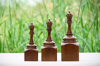 natural wood queen trophy