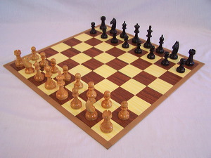 wooden chess