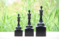 dark wood king trophy