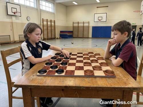 Other Installs giant teak chess photo